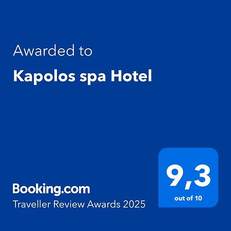 Kapolos Spa Hotel Loutra Aidhipsou Exteriör bild